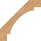 Ekena Millwork 3 1/2"W x 34"D x 34"H Merced Smooth Knee Brace, Western Red Cedar BRC04X34X34MRC00SWR - alternate 4